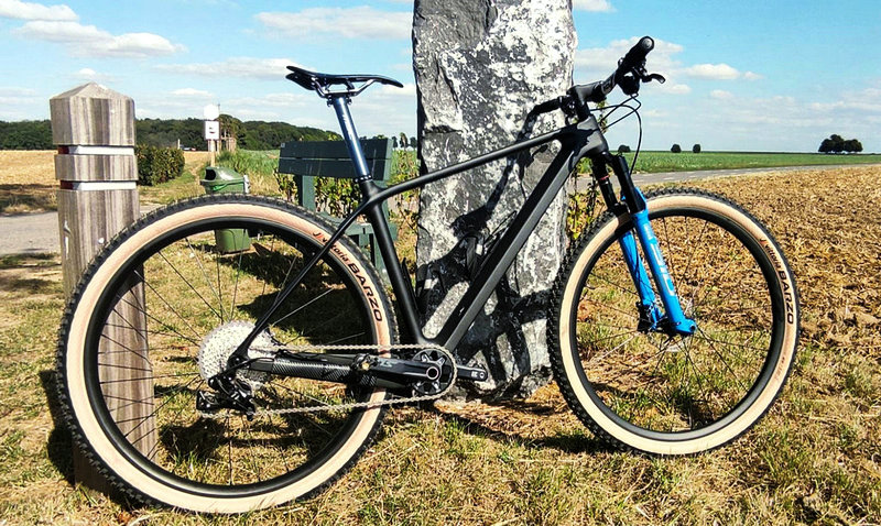 Bicicleta cross country de carbono 29er
