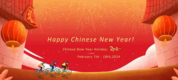 Aviso de feriado para o Ano Novo Chinês de 2024
        